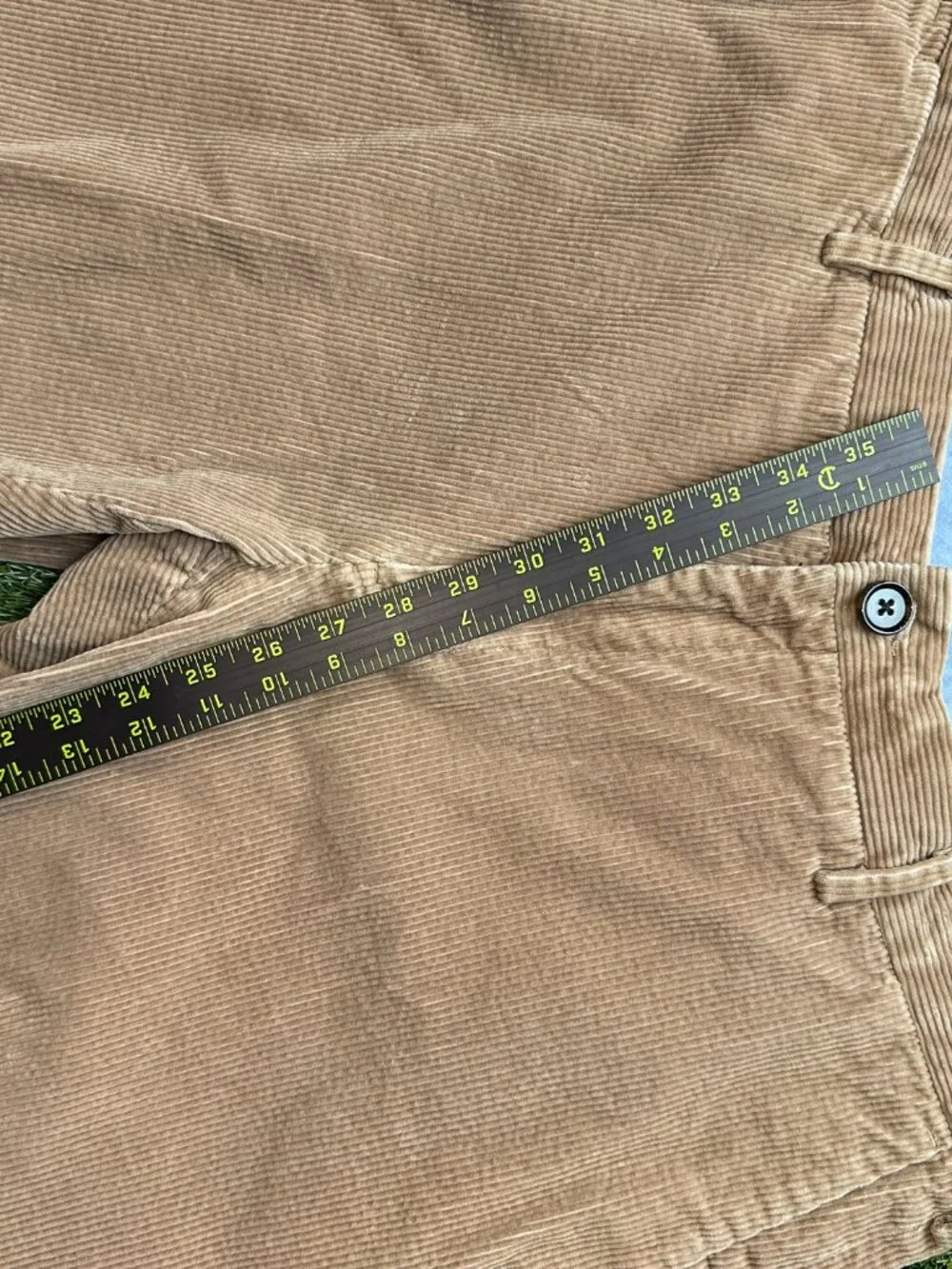 Polo Ralph Lauren Classic Fit Corduroy Pants 40x30 Tan Beige